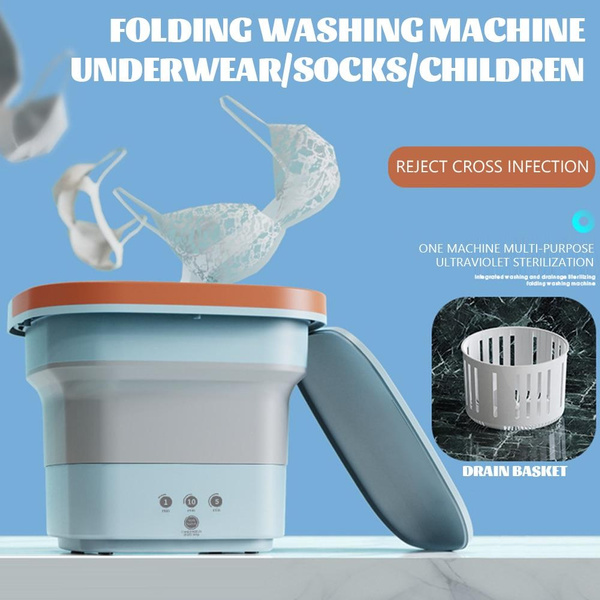 Portable Small Mini Folding Washing Machine 4.5L Home Appliance