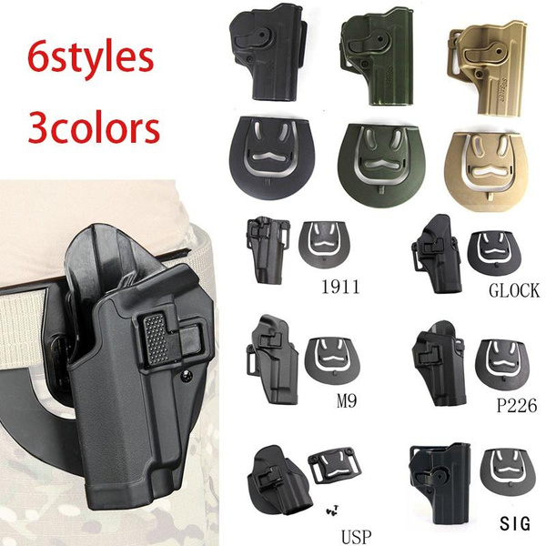 Tactical Glock 17 19 22 23 31 32 USP 1911 P226 M9 Airsoft Pistol Belt