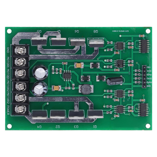 H Bridge Motor Speed Controller, Dual Motor Driver Module 3V-36V Low ...
