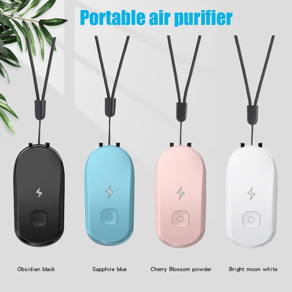 Air Purifier Necklace For Pink Applicable Women / Kids / Adults Pink