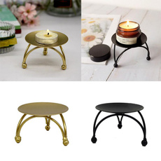 Candleholders, Candle, Metal, pillar