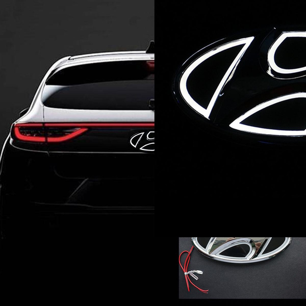 hyundai car logo lights