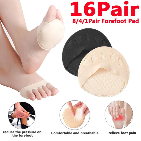 16/8/4/1Pairs Women Forefoot Pads High Heels Half Insoles Five Toes ...
