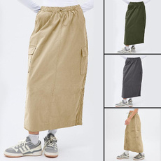 lowwaistedskirt, long skirt, utilitycargoskirt, Waist