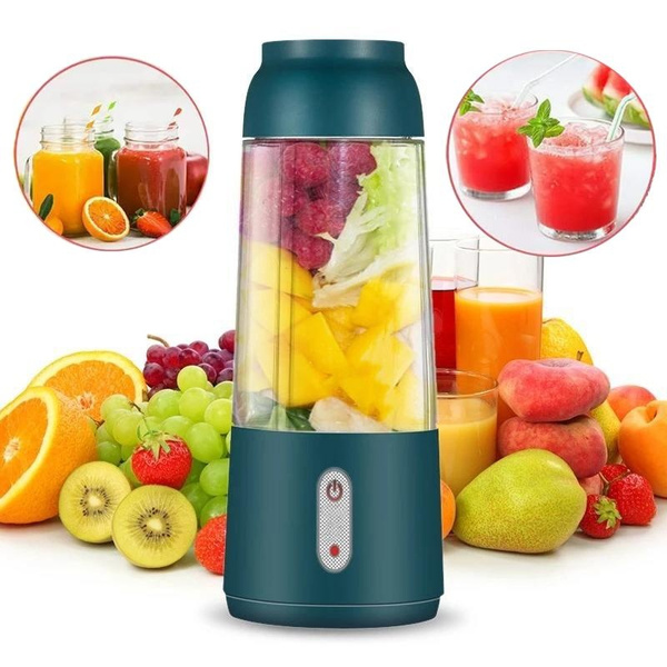 Electric Fruit Juicer Portable Mini Blender Rechargeable Smoothie