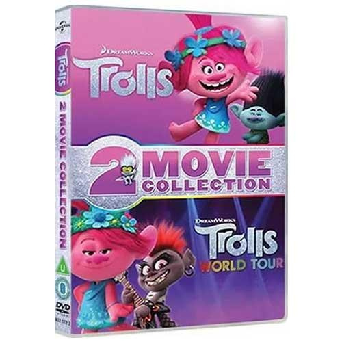 Trolls / Trolls World Tour 2-Movie Collection DVD (2016-2020) 2-Disc ...