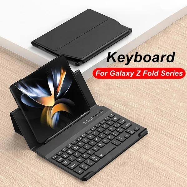 Wireless Keyboard For Samsung Galaxy Z Fold 4 3 Folding Flip Stand