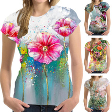 blouse, Summer, Shorts, Shirt