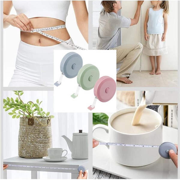 Soft and Retractable Measuring Tape for Clothes Body Measurement
