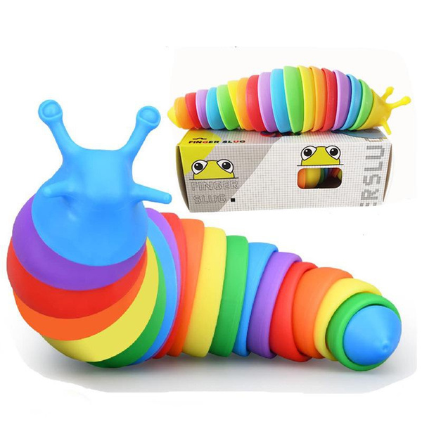 Caterpillar Sensory Fidget Toys, Stress Relief Toys for Autistic Kids ...