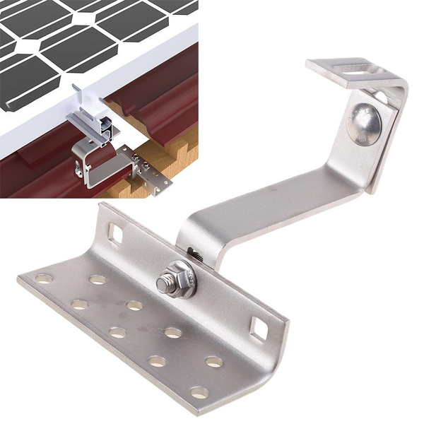 Stainless Steel Solar PV Photovoltaic Side Mounting Bracket Height ...