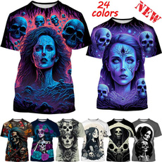 skull, streetwear, skull3dtshirt, Necks