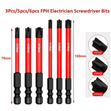 electricianscrewdriverset, fph2screwdriverbit, crossheaddrillbit, Cross