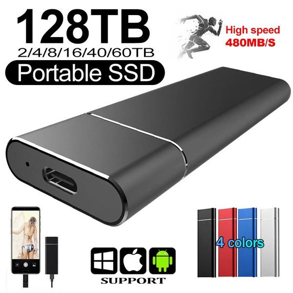 128tb60tb40tb16tb8tb4tb1tb Mini Portable Ssd Usb31 High Speed Mobile Ssd Hard Disk 0182