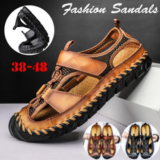 Summer, flatssandal, Outdoor, leather shoes