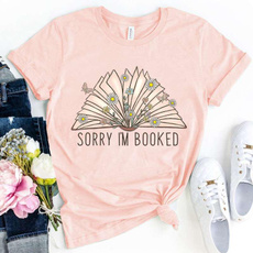 Summer, cute, sorryimbookedshirt, summer t-shirts
