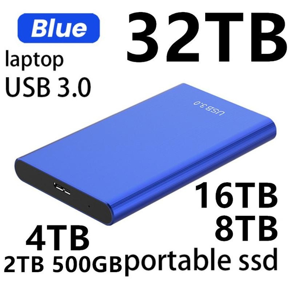 32TB 16TB 8TB 4TB 2TB 500GB HDD USB3.0 SATA High Speed 2.5\\ External ...