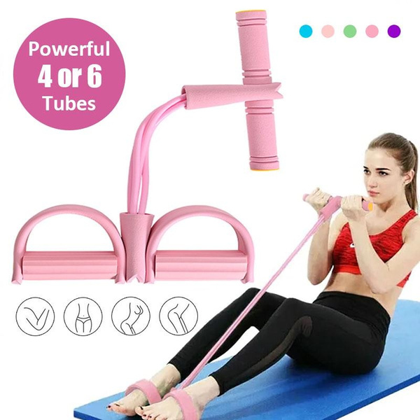 4 tube pedal online fitness rope