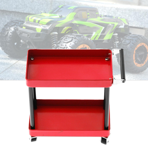 Tools Trolley, Remote Control Car Parts RC Car Parts Cart Shelf for