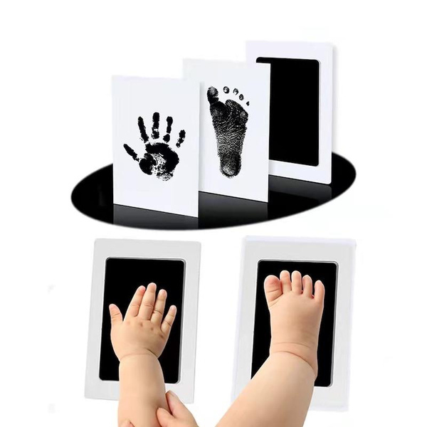 Ink Pad for Baby Handprints and Footprints Clean Touch Photo Frame Safe