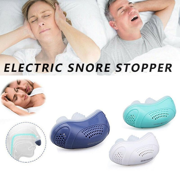 Electric Micro Noise Stopper Sleep Anti Snoring Device Apnea Aid Stop ...