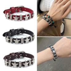 jewelrymakingtool, leatherspikebracelet, Star, Wristbands