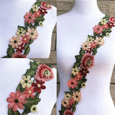 lace trim, laceedge, Flowers, Lace