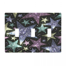 cartoonwallplate, blankswitchplatecover, tripletoggleswitch, combinationswitchplatetoggle