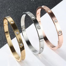 Steel, Stainless Steel, Jewellery, gold