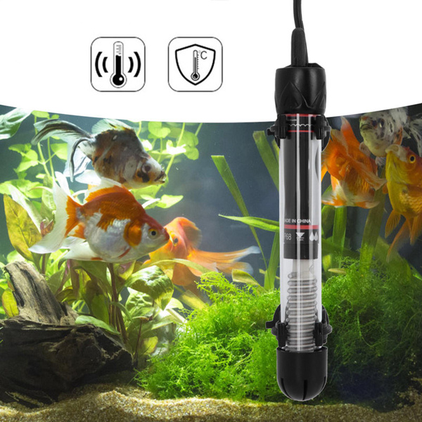HX906 with 2 Suction Cups Aquarium Heater, 25W/50W/100W/200W/300W Small Heater, Betta Fish for