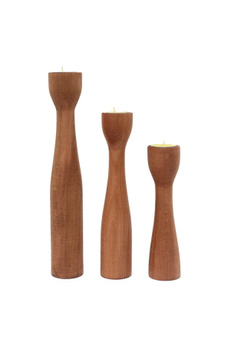 インテリア, Candle, Wooden, woodencandleholder