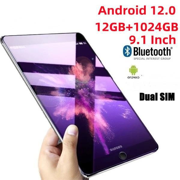 FEONAL 2025 Neueste Tablet 10 Zoll Mit 16GB RAM+128GB ROM, Android Tablet Mit Tastatur Maus Stift-Octa-Core 2.0Ghz | 8000mAh | 1080FHD | 13+8MP | 2,4G/5G WLAN BT 5.0 GPS Tablets PC -Schwarz