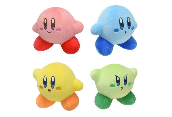 15cm Japan Anime Star Kirby Stuffed Toys Kawaii Cute Plush Doll Cartoon Soft  Peluche Children Christmas Birthday Gift