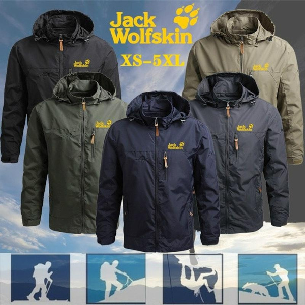 Jack wolfskin hot sale windproof jacket