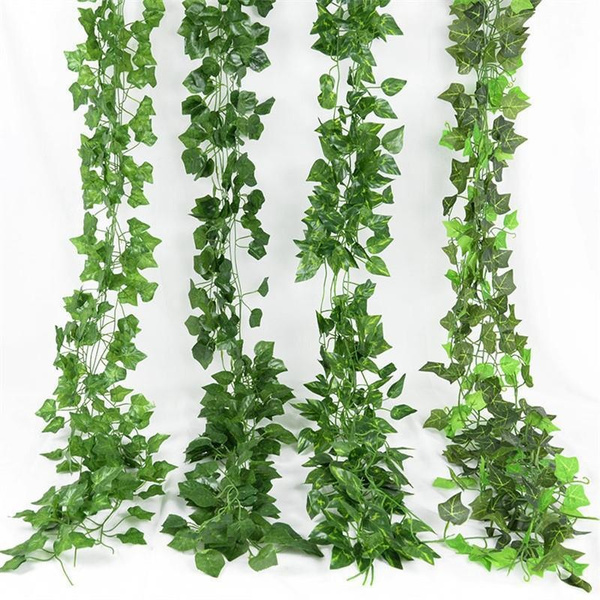 Fake Ivy Leaves Artificial Ivy(6.5Ft)Greenery Garlands Fake Hanging
