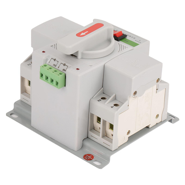 Dual Power Transfer Switch 63A, 220V Automatic Power Transfer Switch