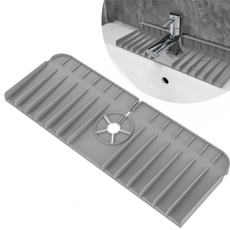 water, siliconefaucethandledripcatchertray, kitchensinkaccessorie, Silicone