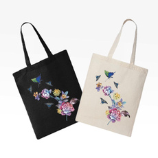 women's shoulder bags, butterflyprint, Fashion, Capacity