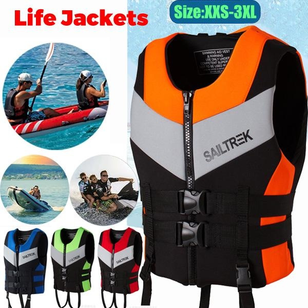 Neoprene Life Vest Buoyancy Drifting Safety Vest Life Jacket Safety