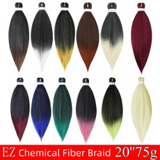 coloredbraid, hairweft, silk, chemicalfiberhair