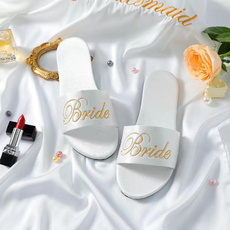 Bridesmaid, slipperycompanion, morninggown, marry