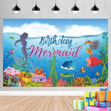 Photography, decoration, Birthday, mermaid