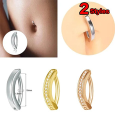 navel rings, Jewelry, gold, bellyring