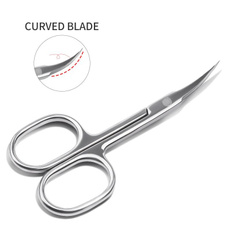 Stainless Steel Scissors, eyebrowshaping, Beauty, nail clippers