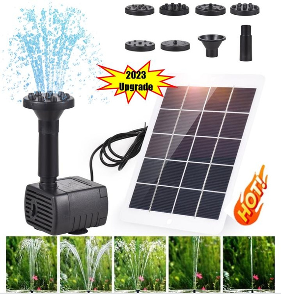 Solar Water Pump Kit Solar Fountain Pump for Bird Bath with 3W 5V Solar ...