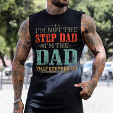 fathersdaygift, dadvest, Men, Tank