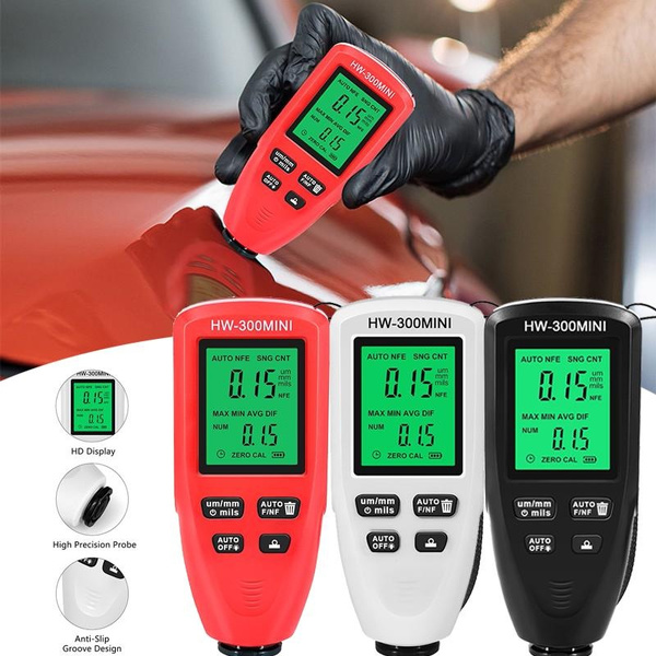 HW300 Automotive Coating Thickness Gauge Car Painting Meter