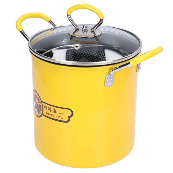 3L Mini Deep Fryer Pot Stainless Steel Japanese Frying Pot With Oil