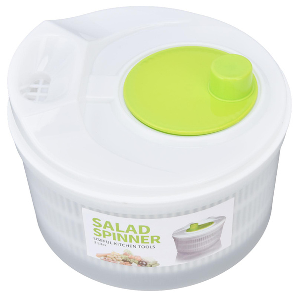 Salad Spinner Lettuce Vegetable Dryer Fruit Dehydrator Food Clean Drainer  Basket