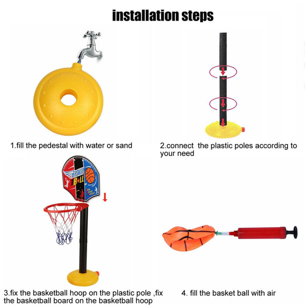 EasyScore Basketball Set Basketball Hoop Stand Toy Set GrowtoPro